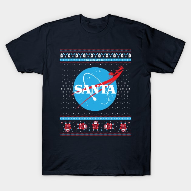 S.A.N.T.A - Winter Sweater T-Shirt by SevenHundred